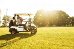 Carro de golf eléctrico